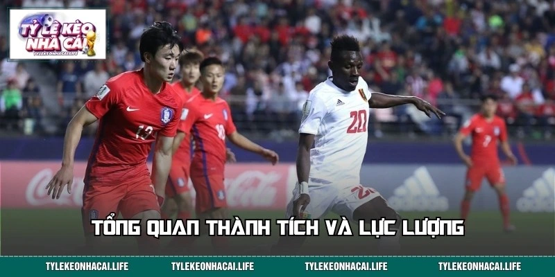 Thành tích và lực lượng đội tuyển Nam Phi vs Hàn Quốc