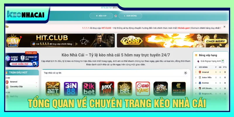 Chuyên trang luôn cập nhật các thông tun về kèo bóng đá trong nước và quốc tế