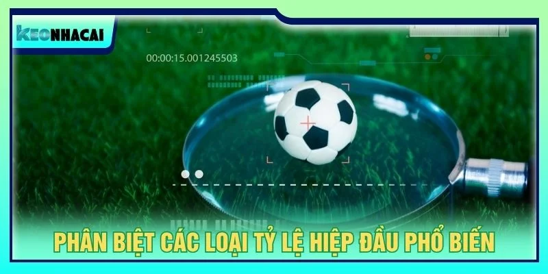 Phân biệt các loại tỷ lệ hiệp đầu phổ biến hiện nay