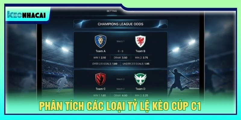 Phân tích các loại tỷ lệ kèo cúp c1